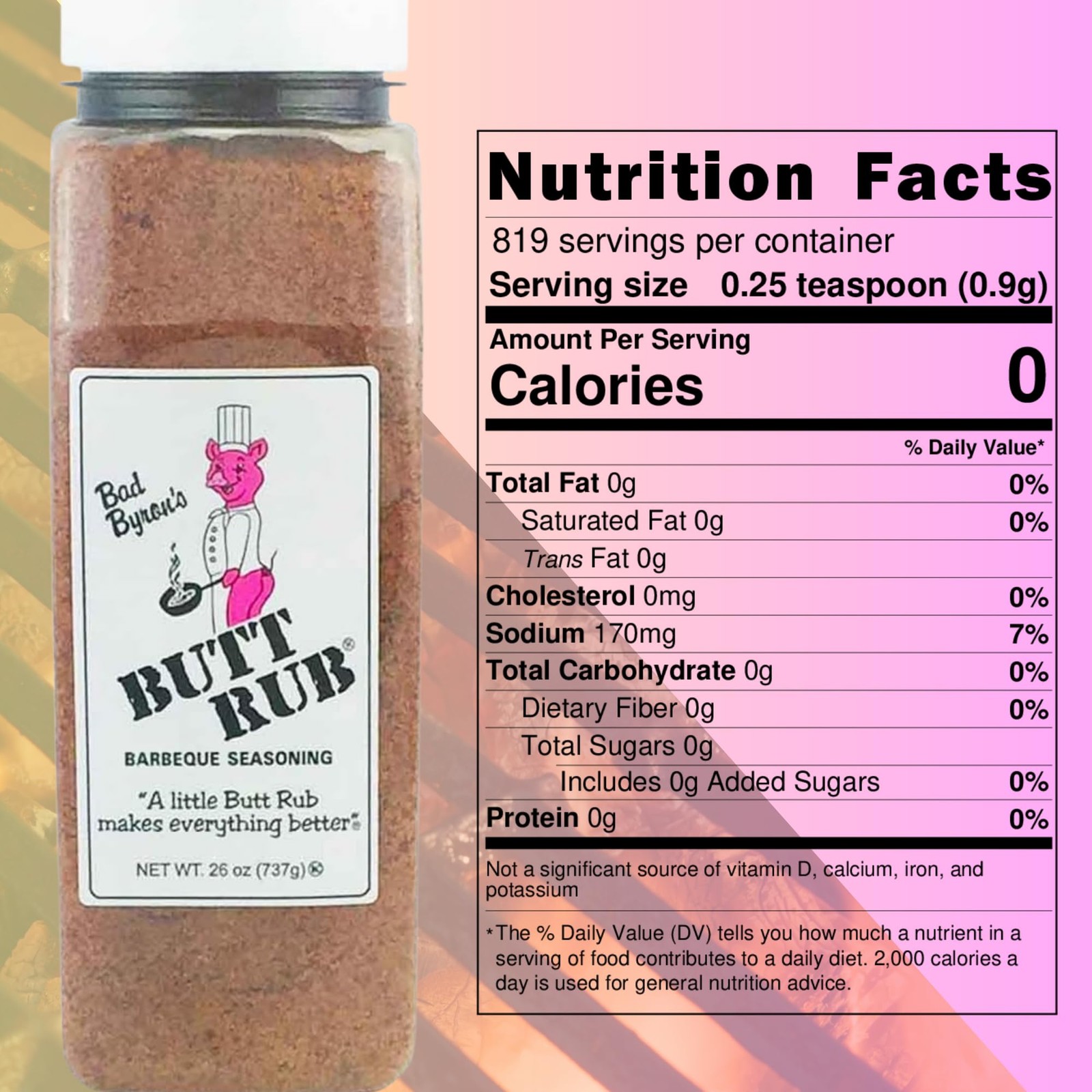 Bad Byron’s Barbeque Seasoning – 26 Ounce Shaker Bottle | Award-Winning All-P…