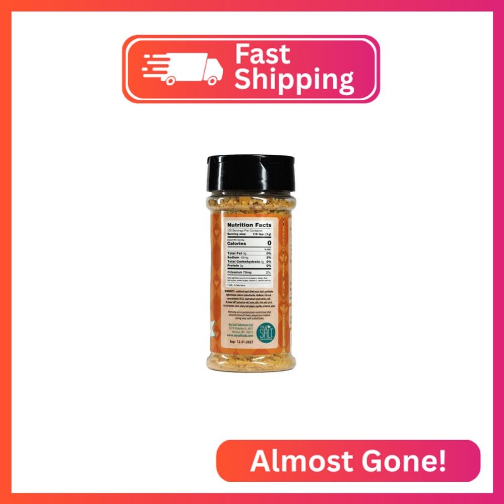 My SUPER Savory SALT – Low Sodium & Low Potassium Seasoning – Nutritional Yeast