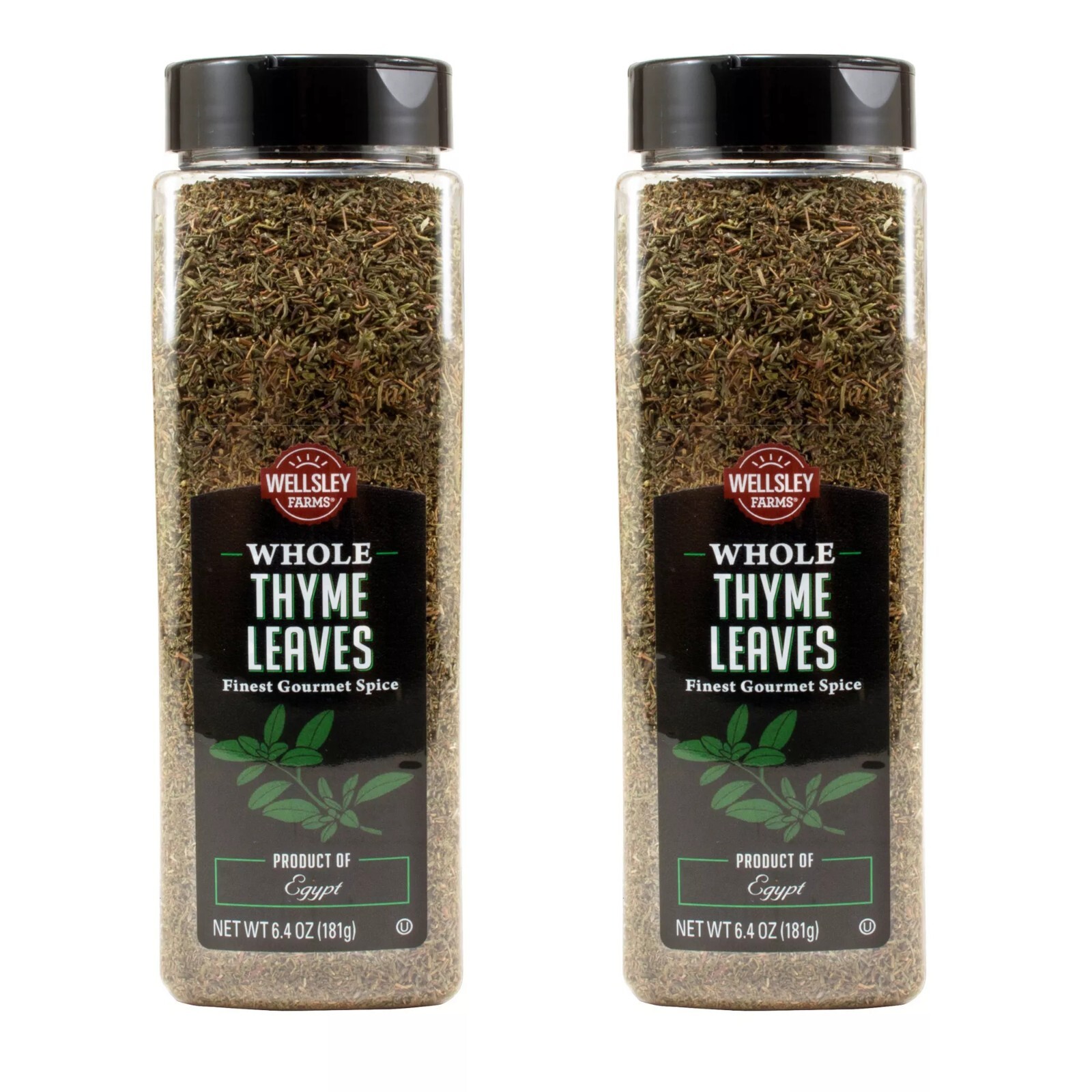 Pack Of 2 Wellsley Farms Thyme Leaves, 6.4 oz. (Not For California)