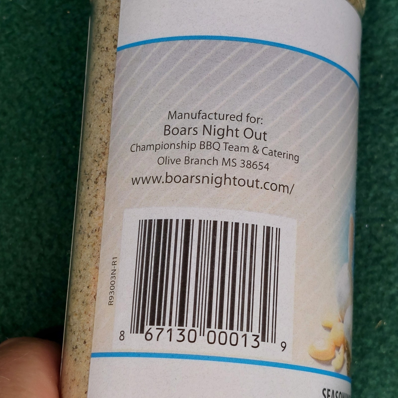 Myron Mixon Rubba Dub Rib Rub 12oz. / Boars Night Out White Lightning 12.2oz