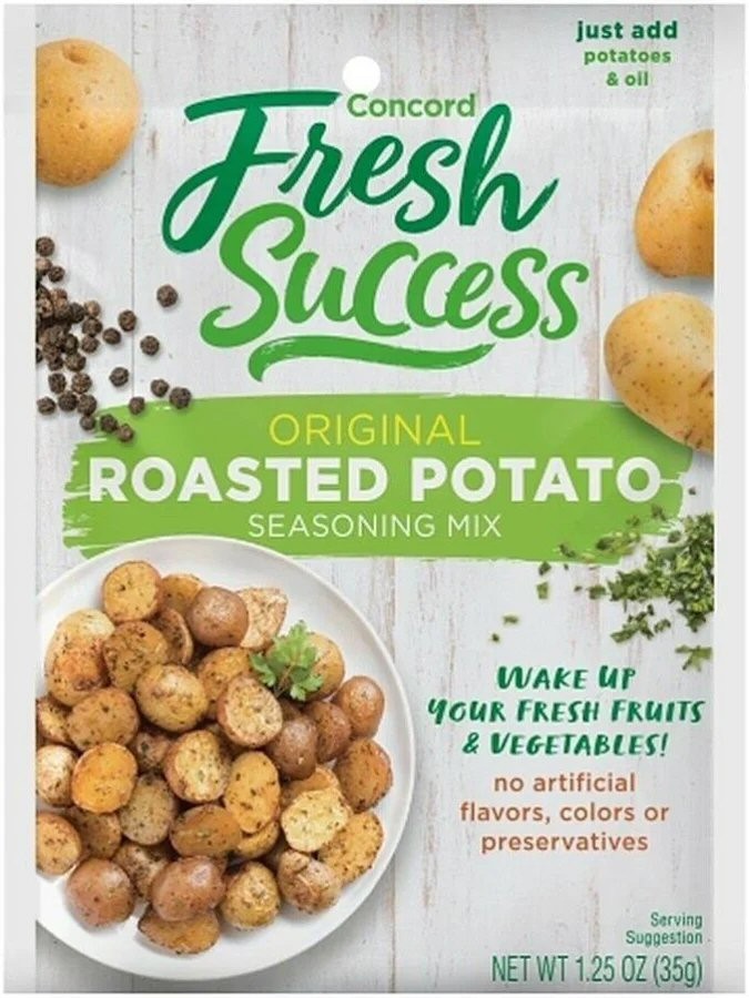 Concord Potato Seasonings-2 Roasted,OR 2 BaconChive,OR 2Topping,OR 2 Mashed