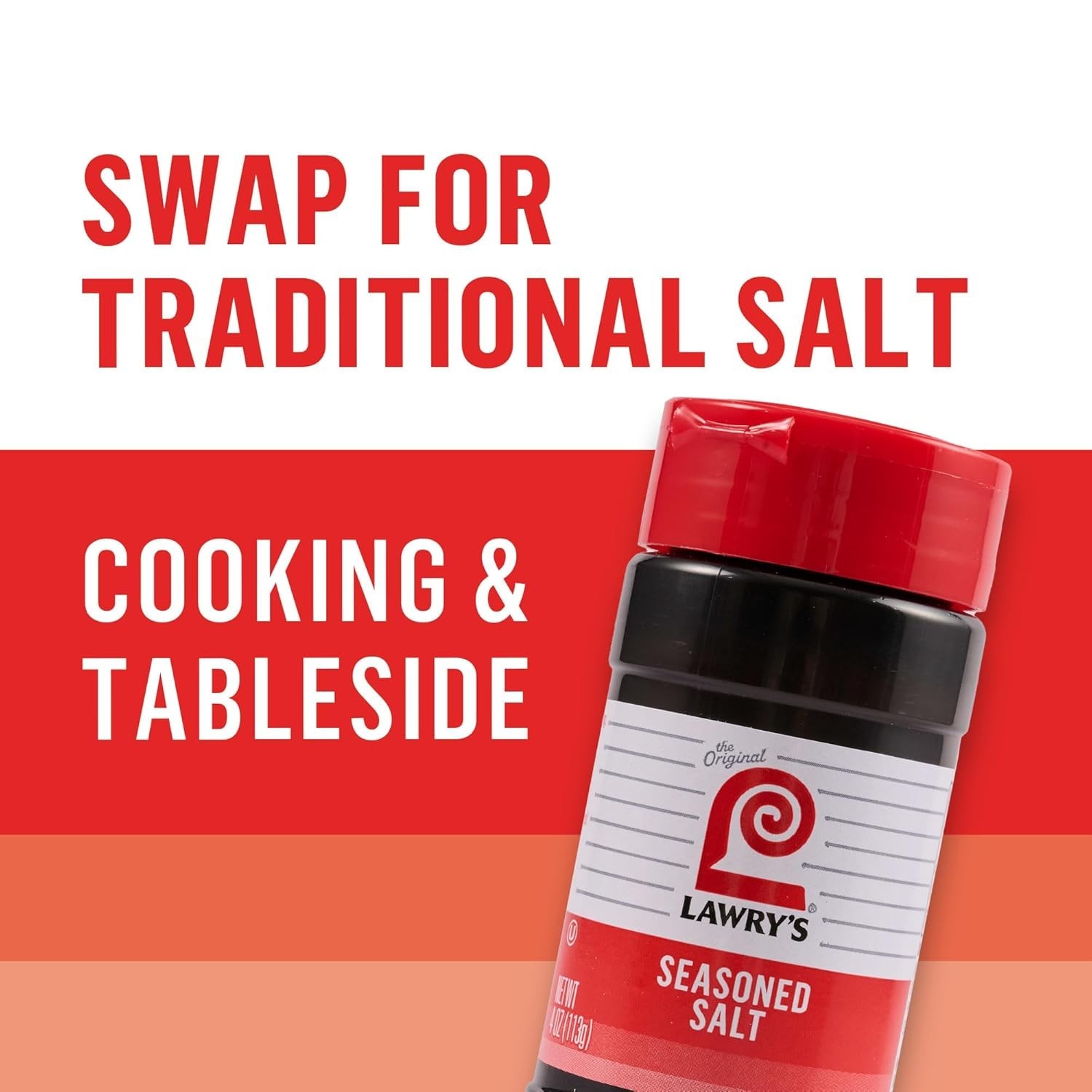 Organic Seasoned Salt, 4 Ounce Bottle – Garlic, Onion & Paprika Delight