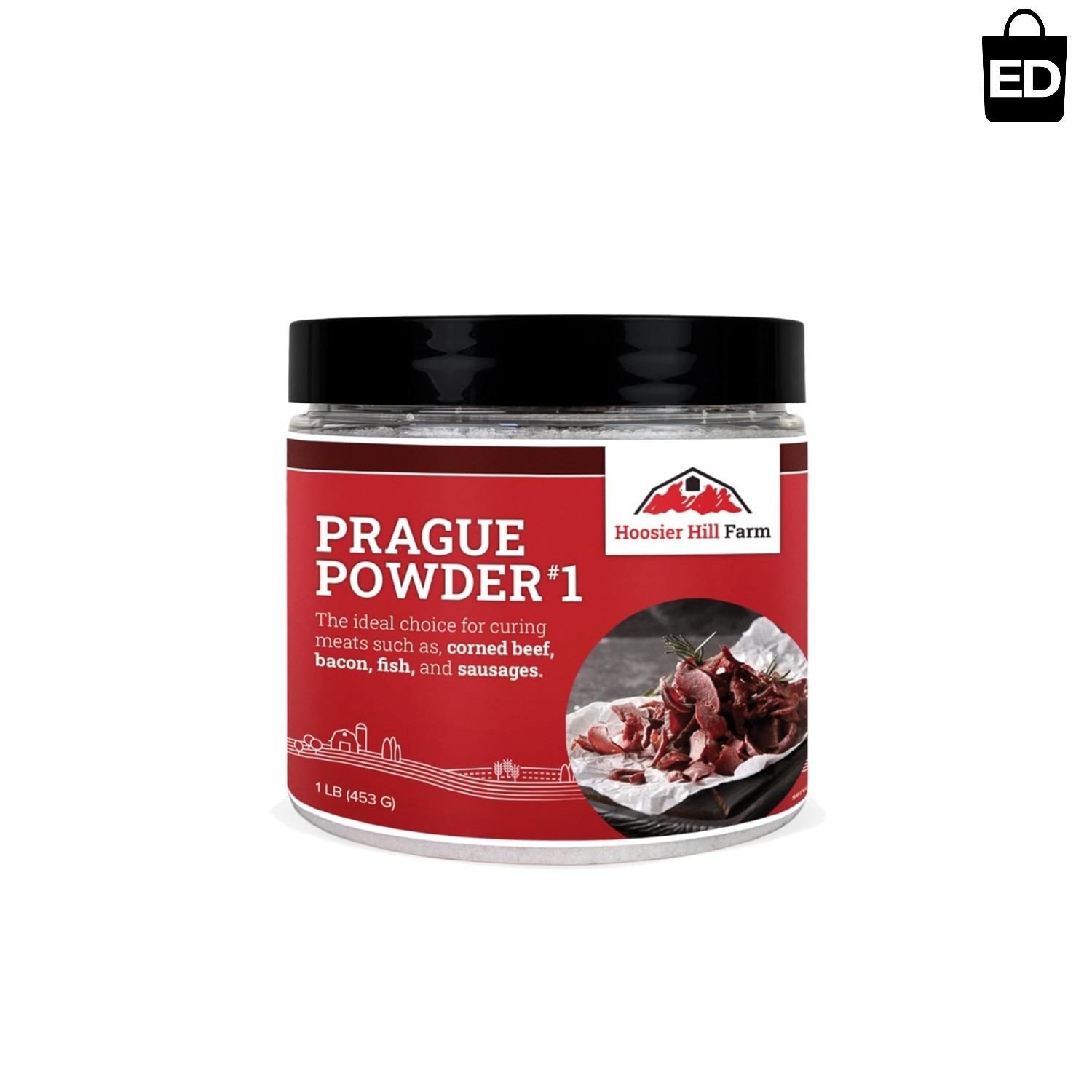 16 Oz Prague Powder Curing Salt for Sausage, Bacon & Fish – Secure Flavor