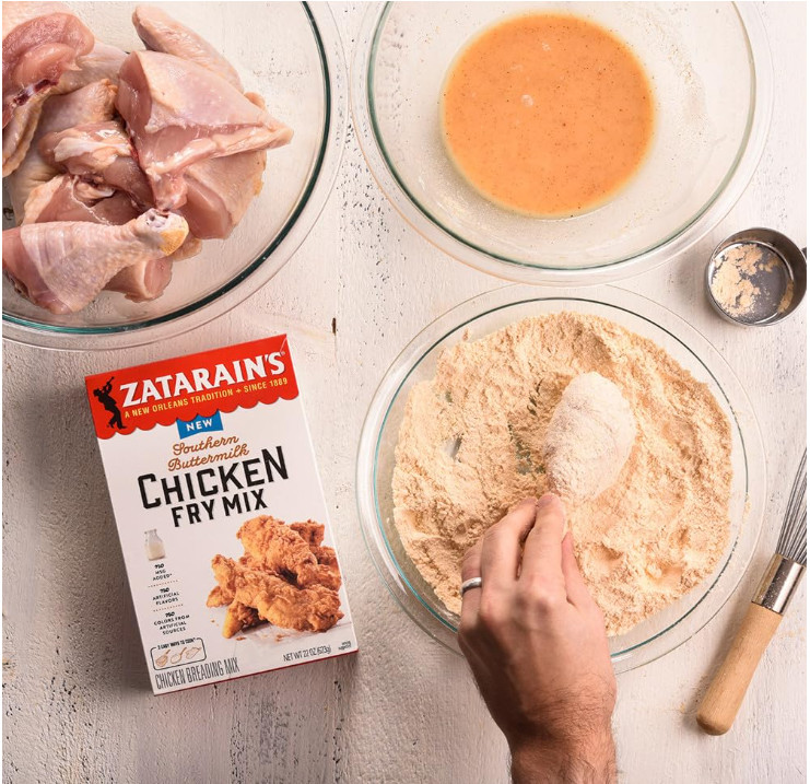 Zatarain’s Southern Buttermilk Chicken Fry Mix, 9 oz