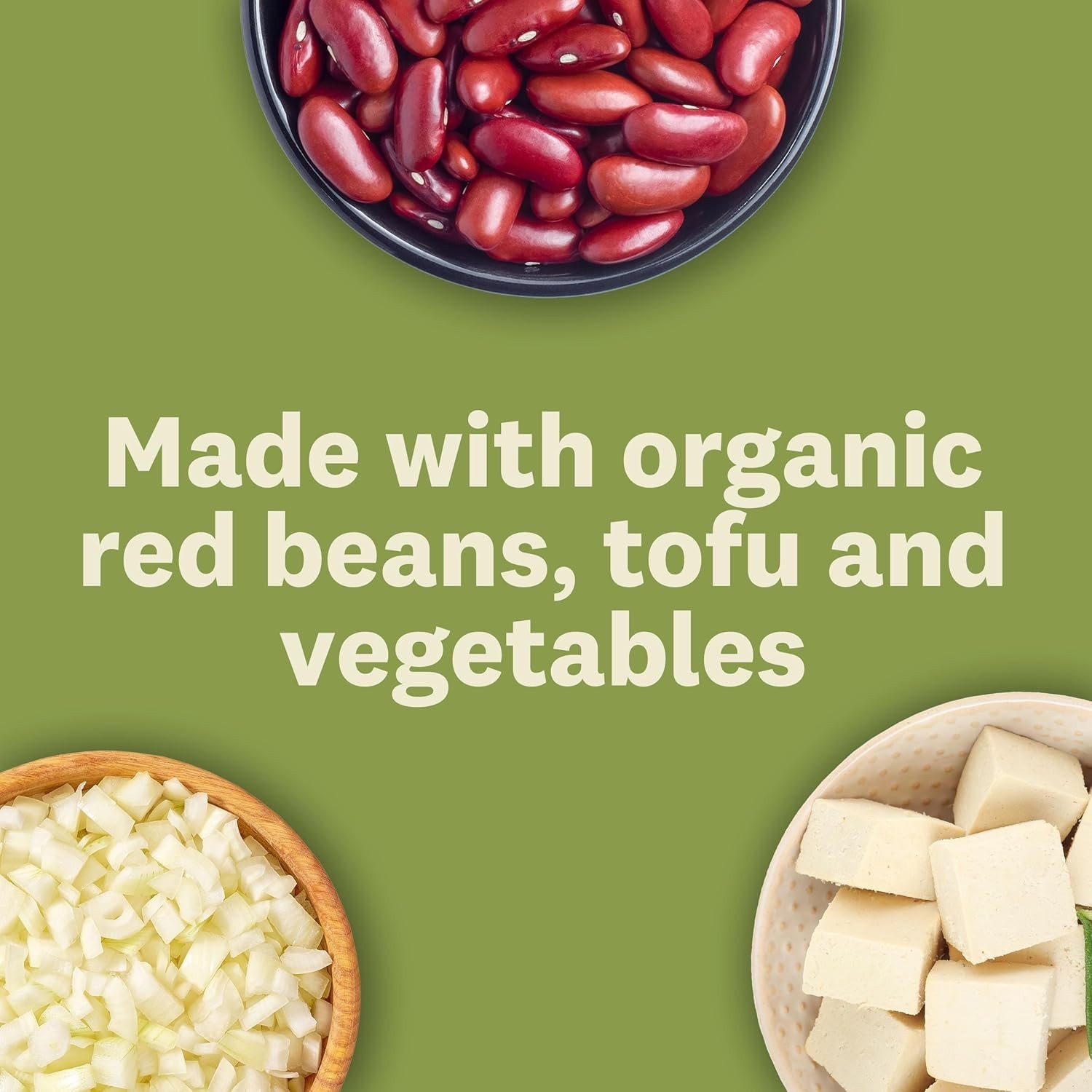 Organic Chili 12pk 14.7oz Cans Light Sodium Gluten Free Red Bean Tofu