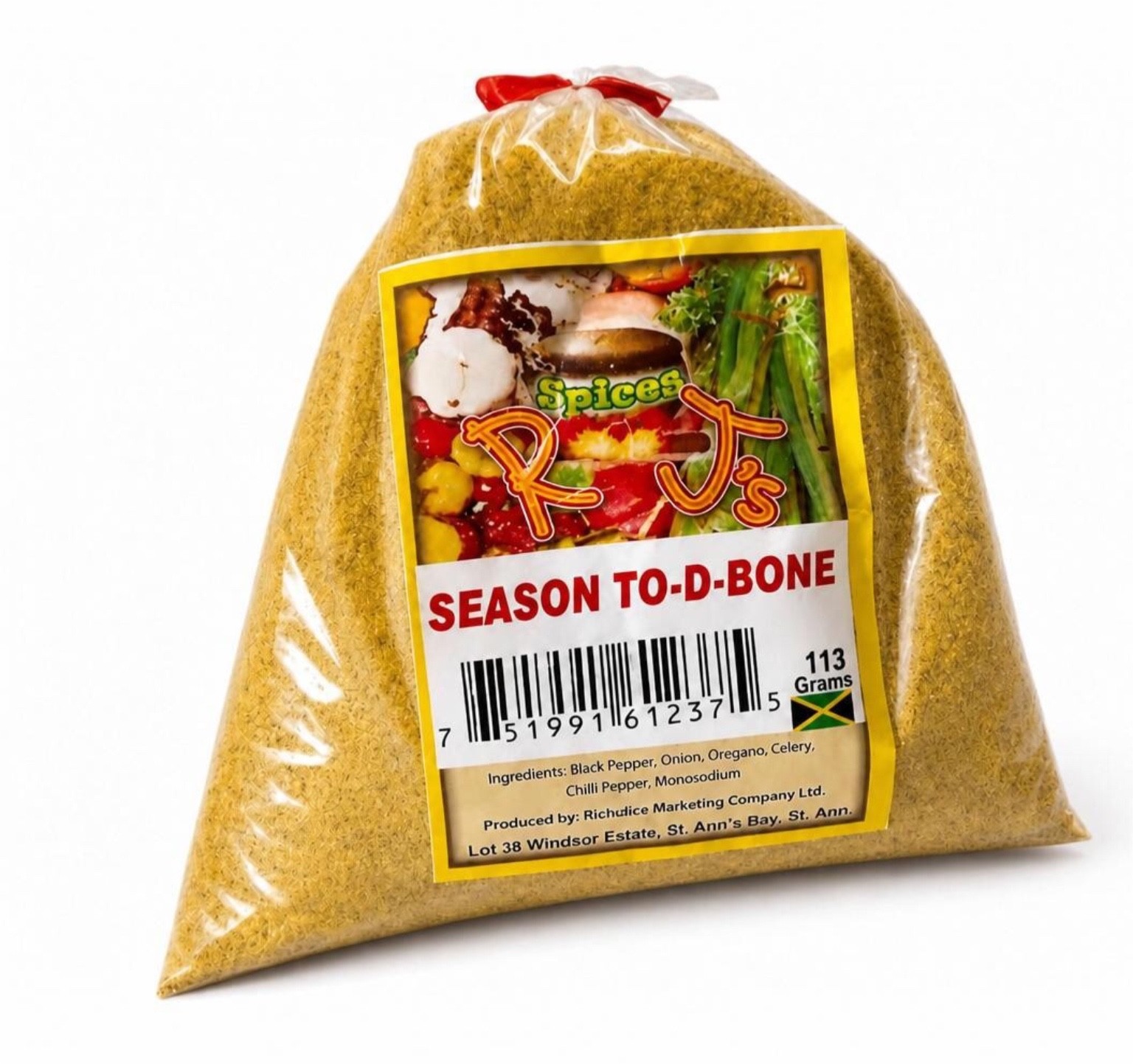 Authentic Jamaican Season To Di Bone Seasoning Dry Rub 113g- 2 Pks
