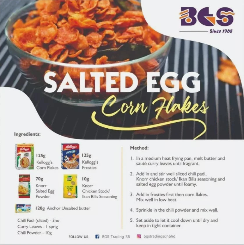 1 X Knorr Golden Salted Egg Powder (800G) Made From Real Eggs Original Free Ship