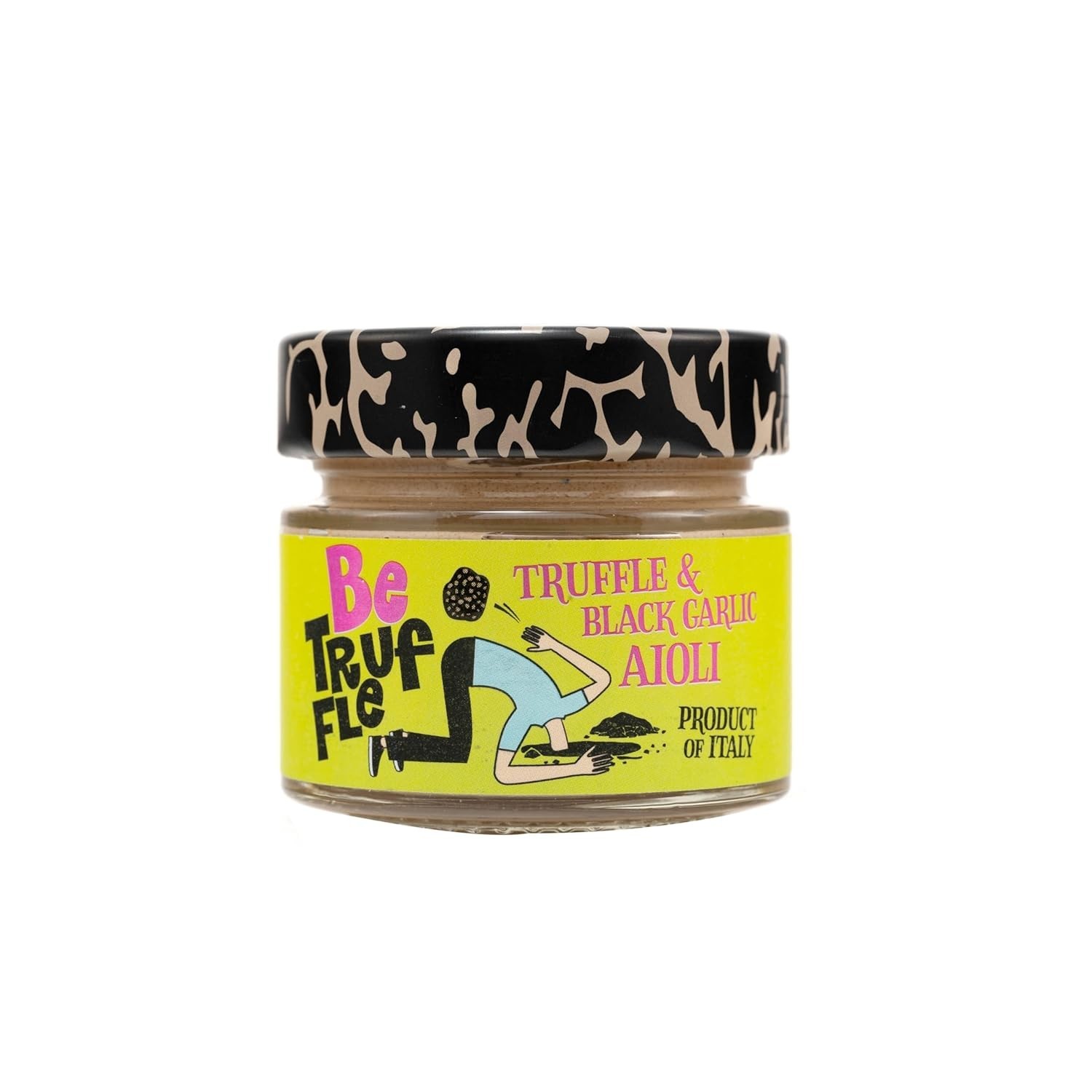 Decadent 2.8 oz Truffle & Black Garlic Aioli – Cholesterol & Gluten Free Delight