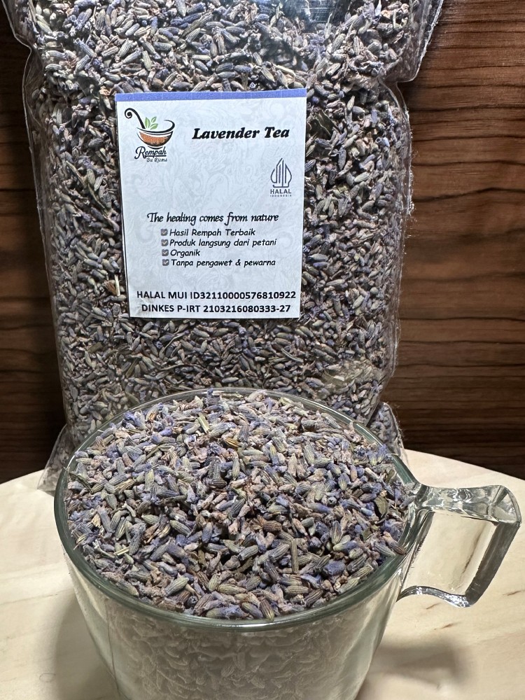 Dried Lavender Tea 100g Aromatic Buds Floral Infusion Mindful Cooking Aroma Ritu