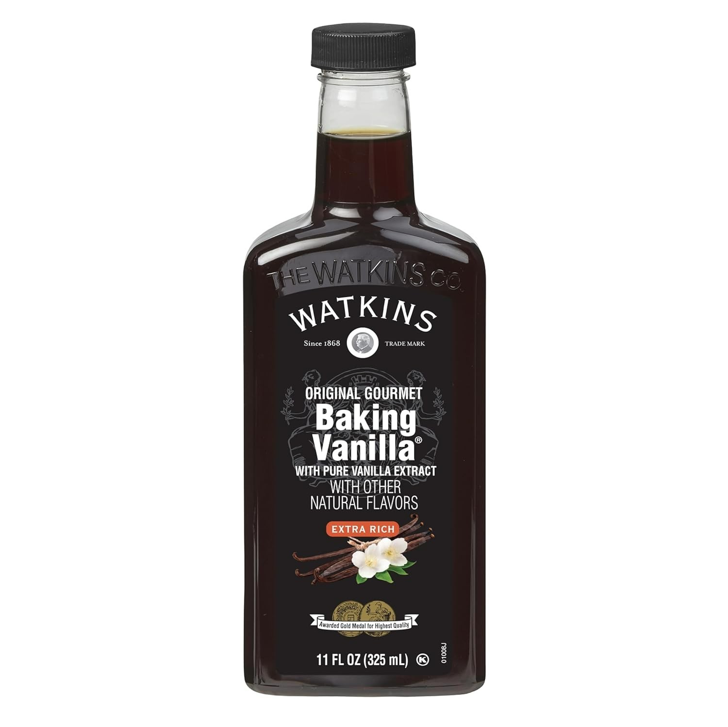 All Natural Gourmet Baking Vanilla, with Pure Vanilla Extract, 11 Fl Oz Pack…