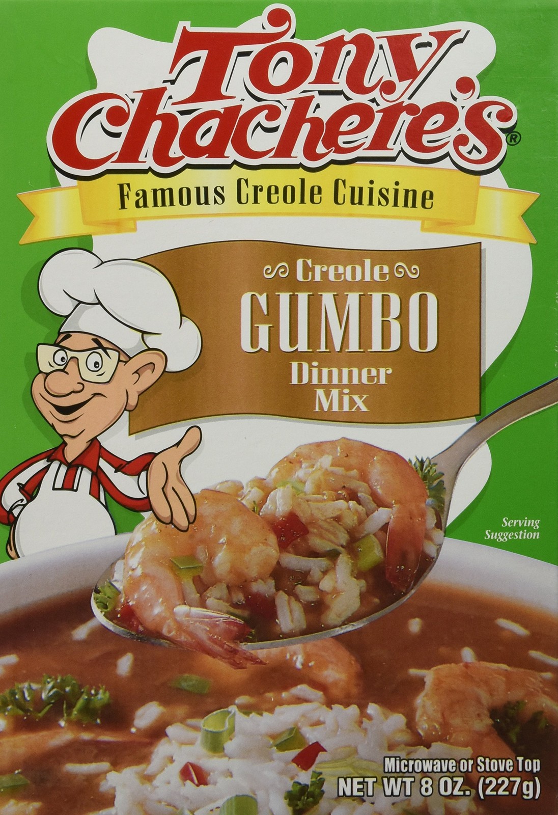 Tony Chachere’s Creole Gumbo Dinner Mix 8 Ounce (Pack of 1)