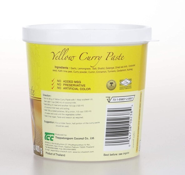 Mae Ploy Yellow Curry Paste, Large, 35-Ounce VALUE PACK!