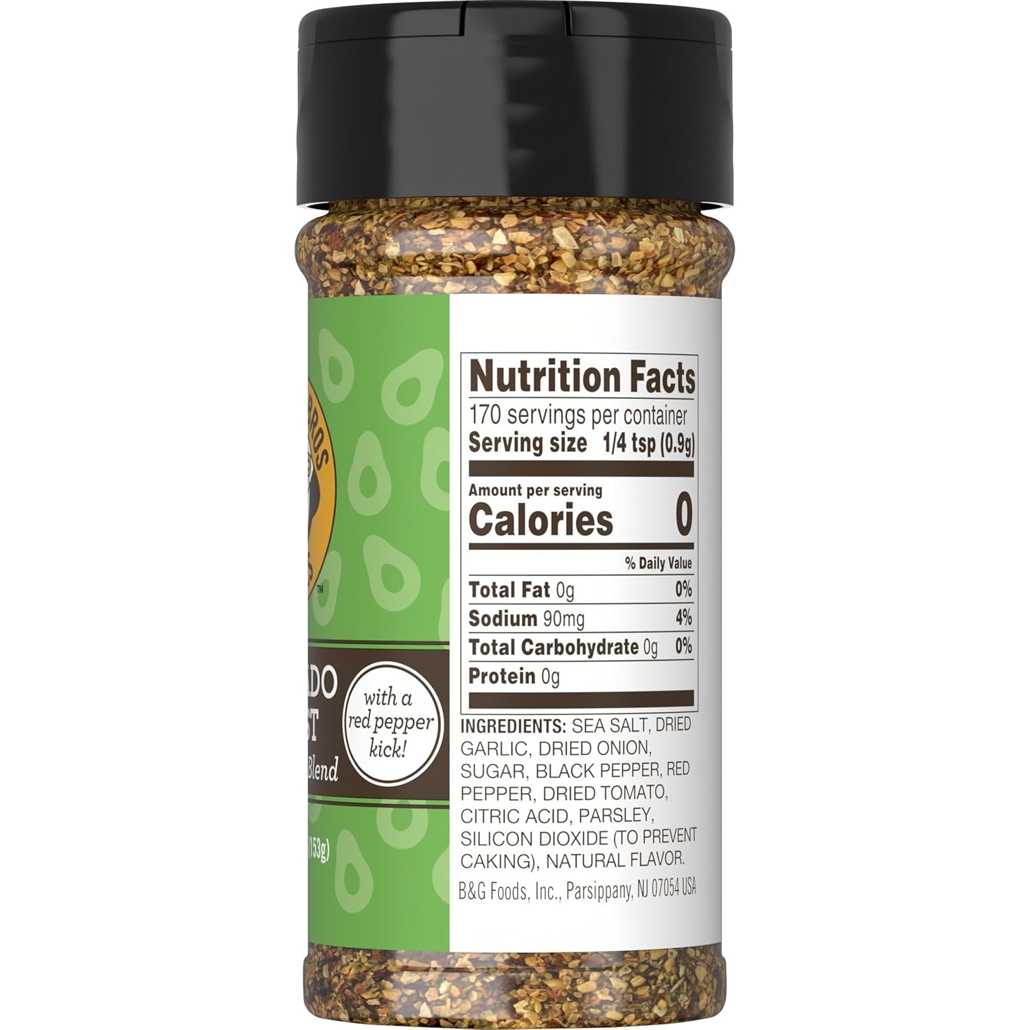 Avocado Toast Seasoning Blend 5.4oz – Garlic Onion Red Pepper Gourmet Mix