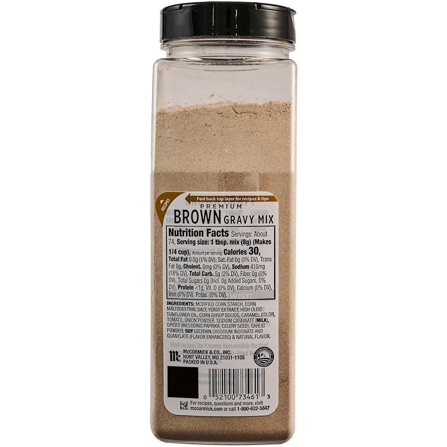 Mccormick Premium Brown Gravy Mix, 21 Oz