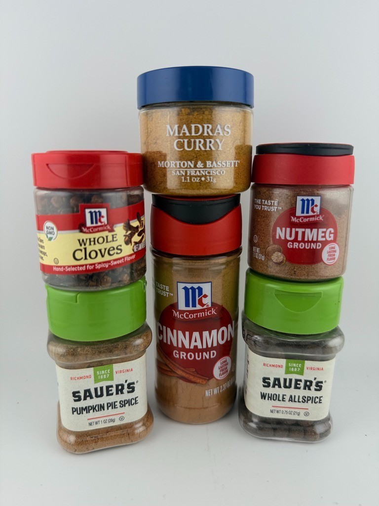 Holiday Baking Spice Gift Box, McCormick, Sauer’s, Morton & Bassett Mix