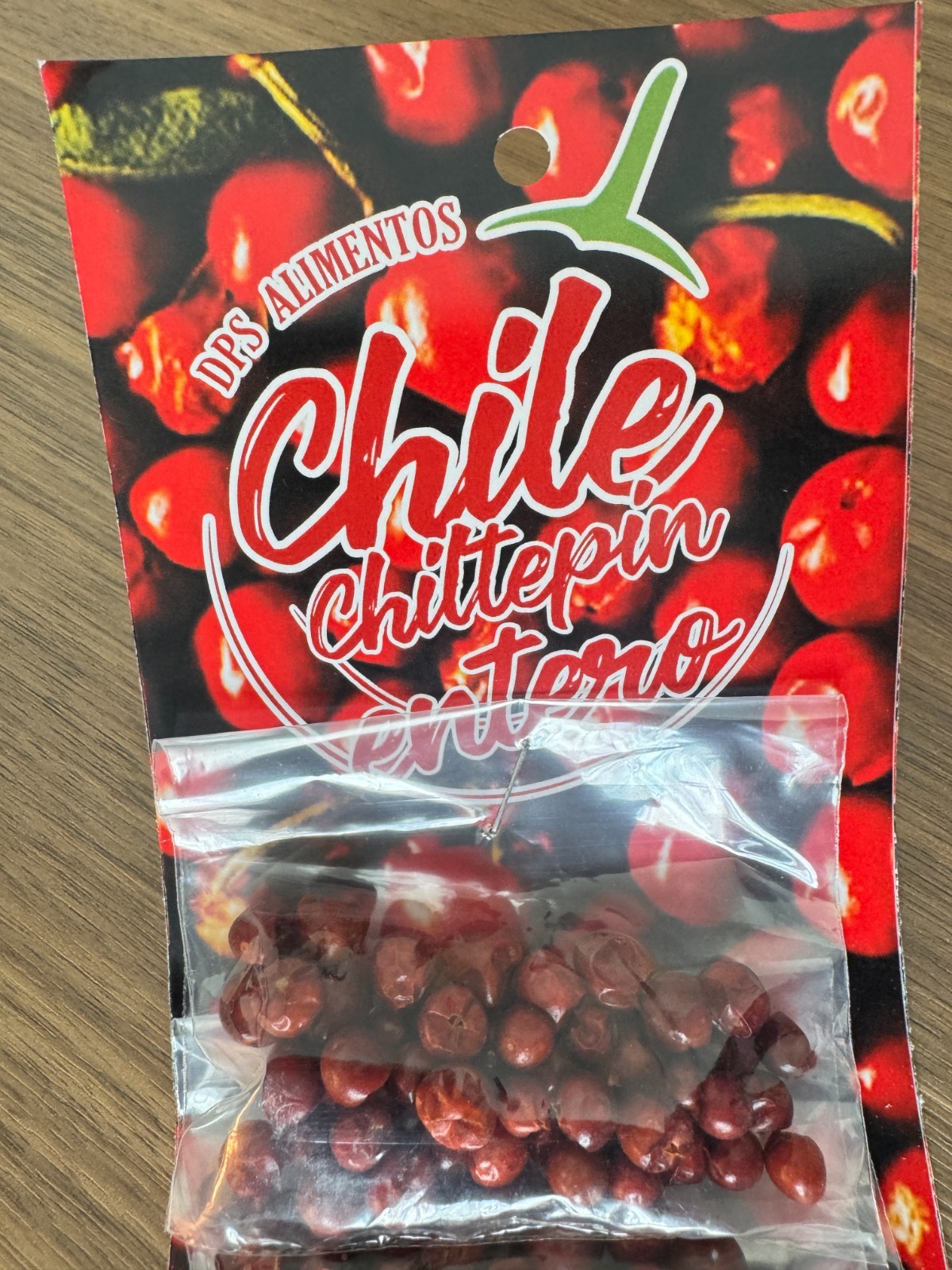 Chile Chiltepin Whole Dried Peppers 10 Pack Approx. 2.5 oz Each Authentic Hot