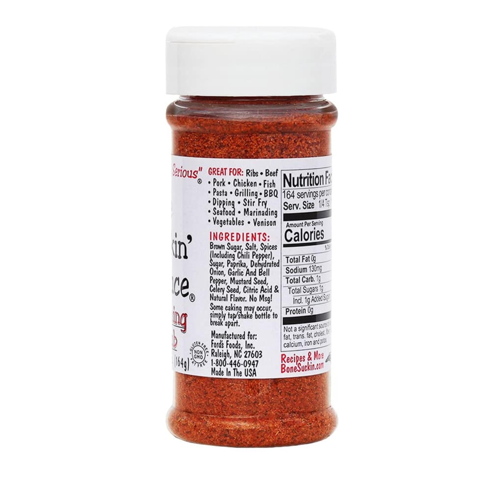 Bone Suckin’ Original Seasoning & Rub, 5.8 Ounce, Pack Ounce (Pack of 3)