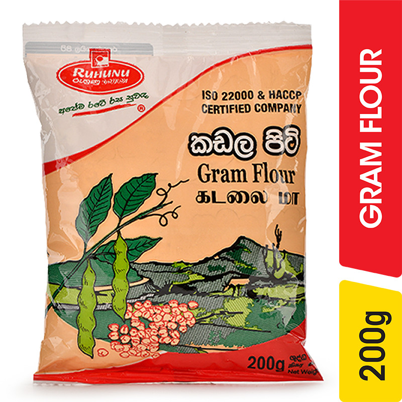 Gram Flour Powder Ceylon Natural Sri Lankan 100% Premium Quality 200g