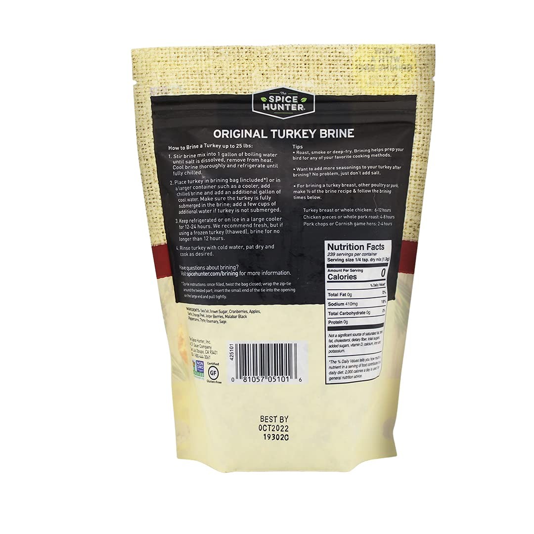 Turkey Brine Bag, Original, Assorted, 11 Oz