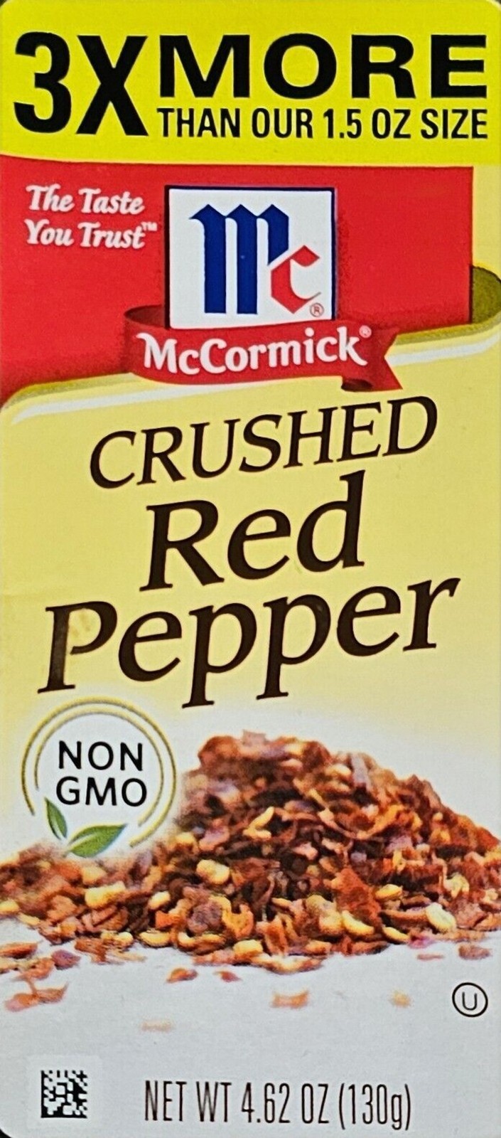 McCormick Crushed Red Pepper 4.62 oz