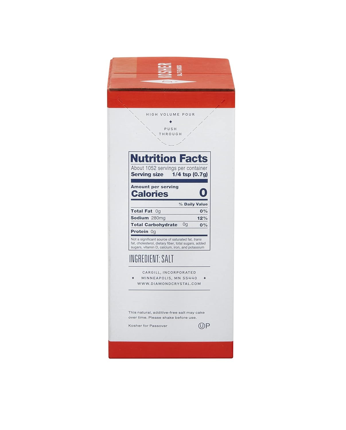 Kosher Salt Flakes – Full Flavor, No Additives – Staple for Professional Chefs a