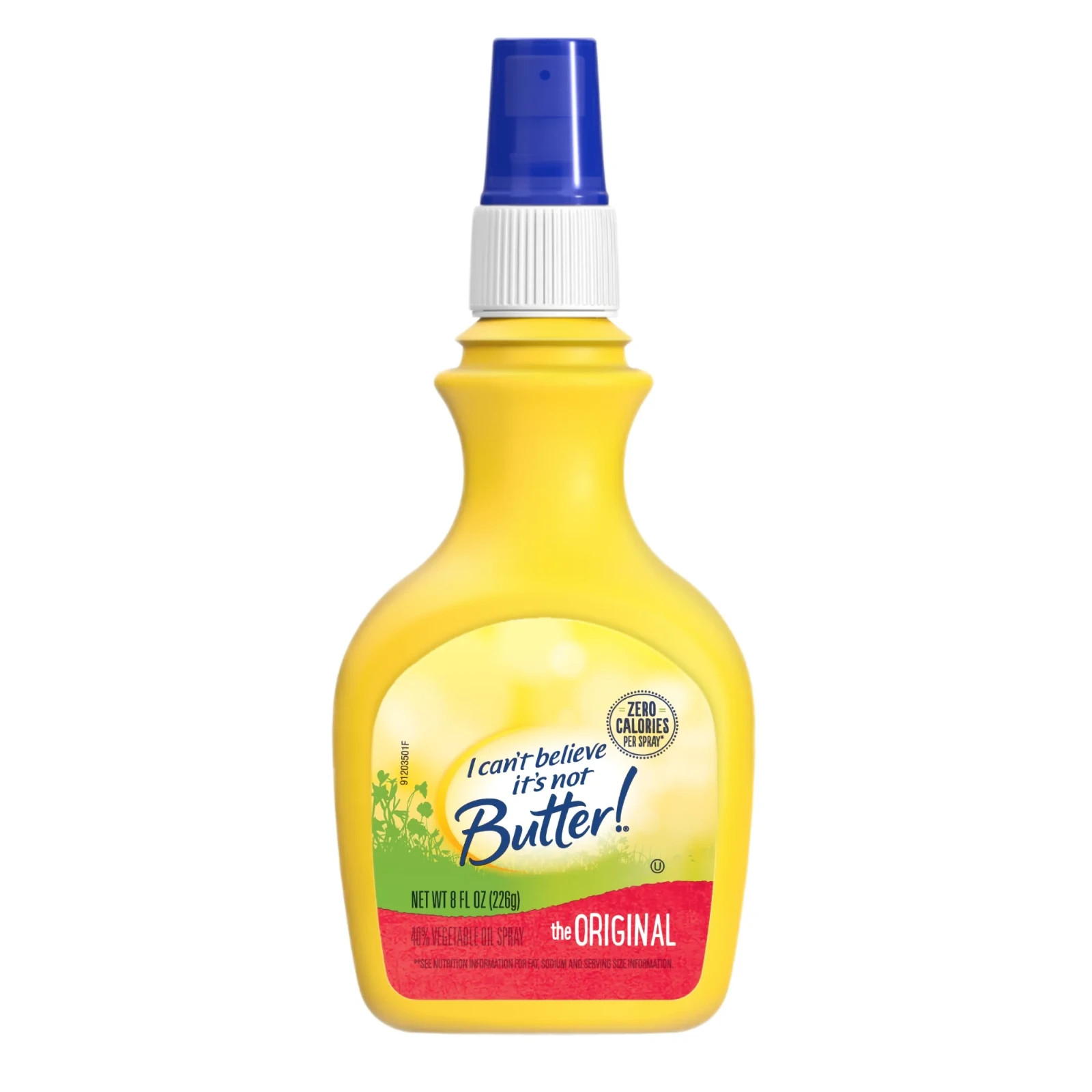 3 Pack I Can’t Believe It’s Not Butter! Original Spray Size 8oz Bottles Zero Cal