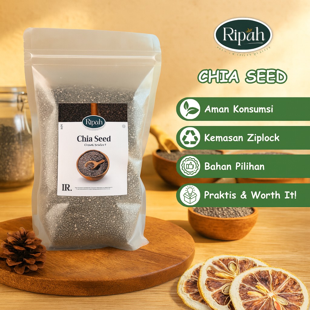 40g Chia Seed Superfood Whole Seeds natural organic aroma ritual