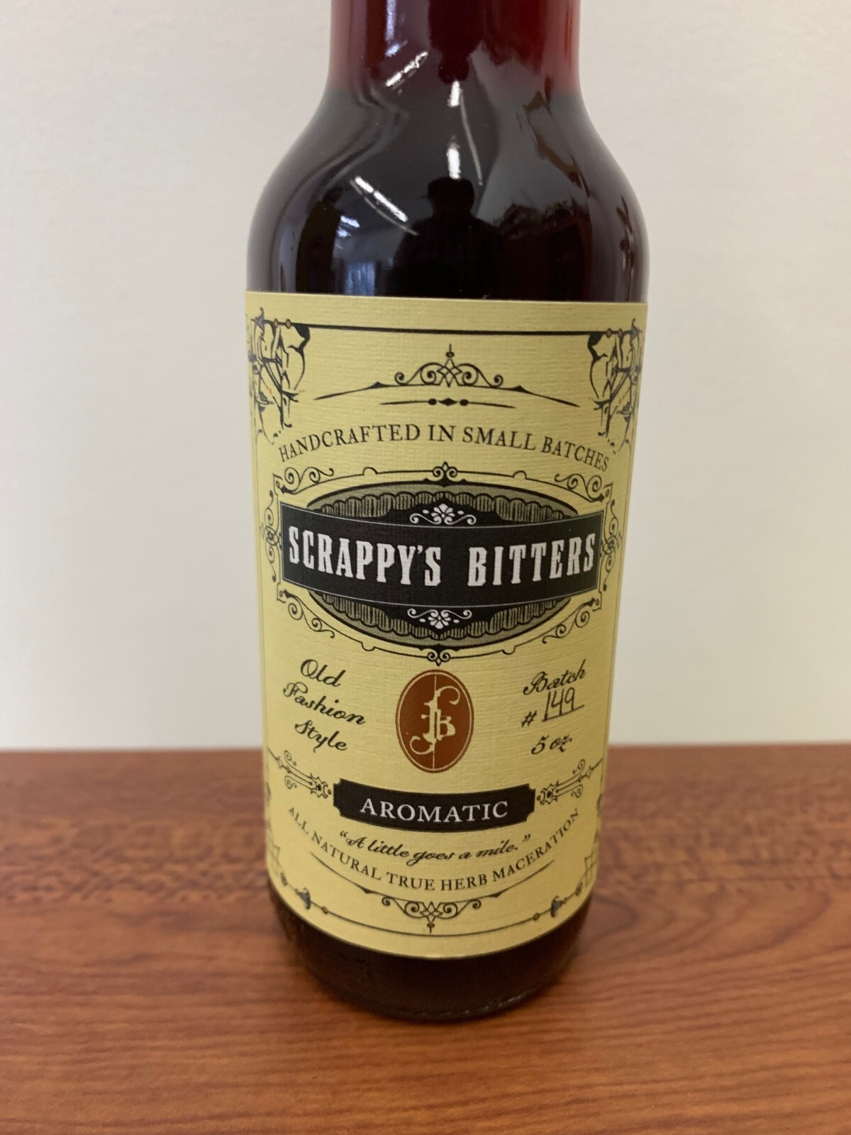 Scrappy’s Aromatic Bitters! Scrappys Cocktail Old Fashion Bitter Bottle Drink