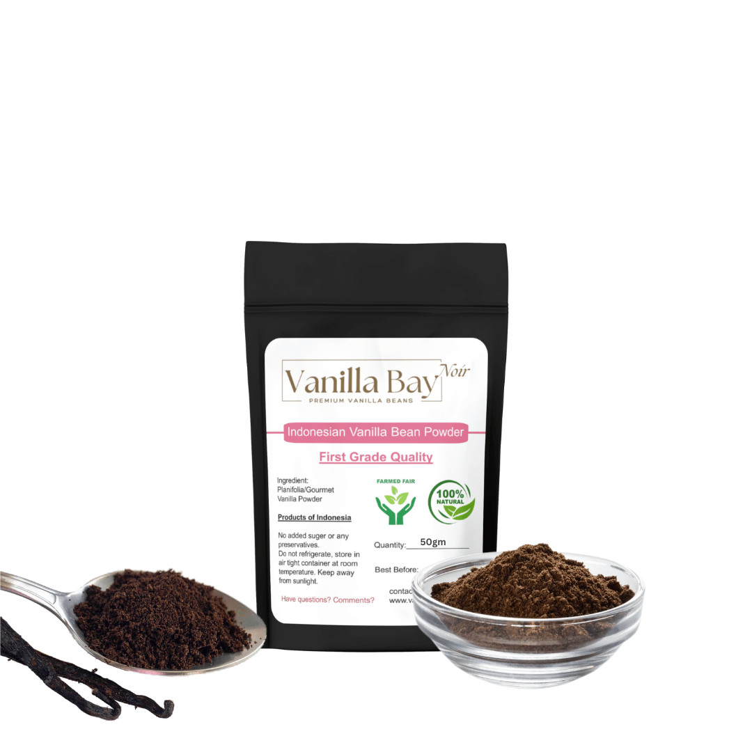 Indonesian Ground Vanilla Bean Powder Gourmet First Grade