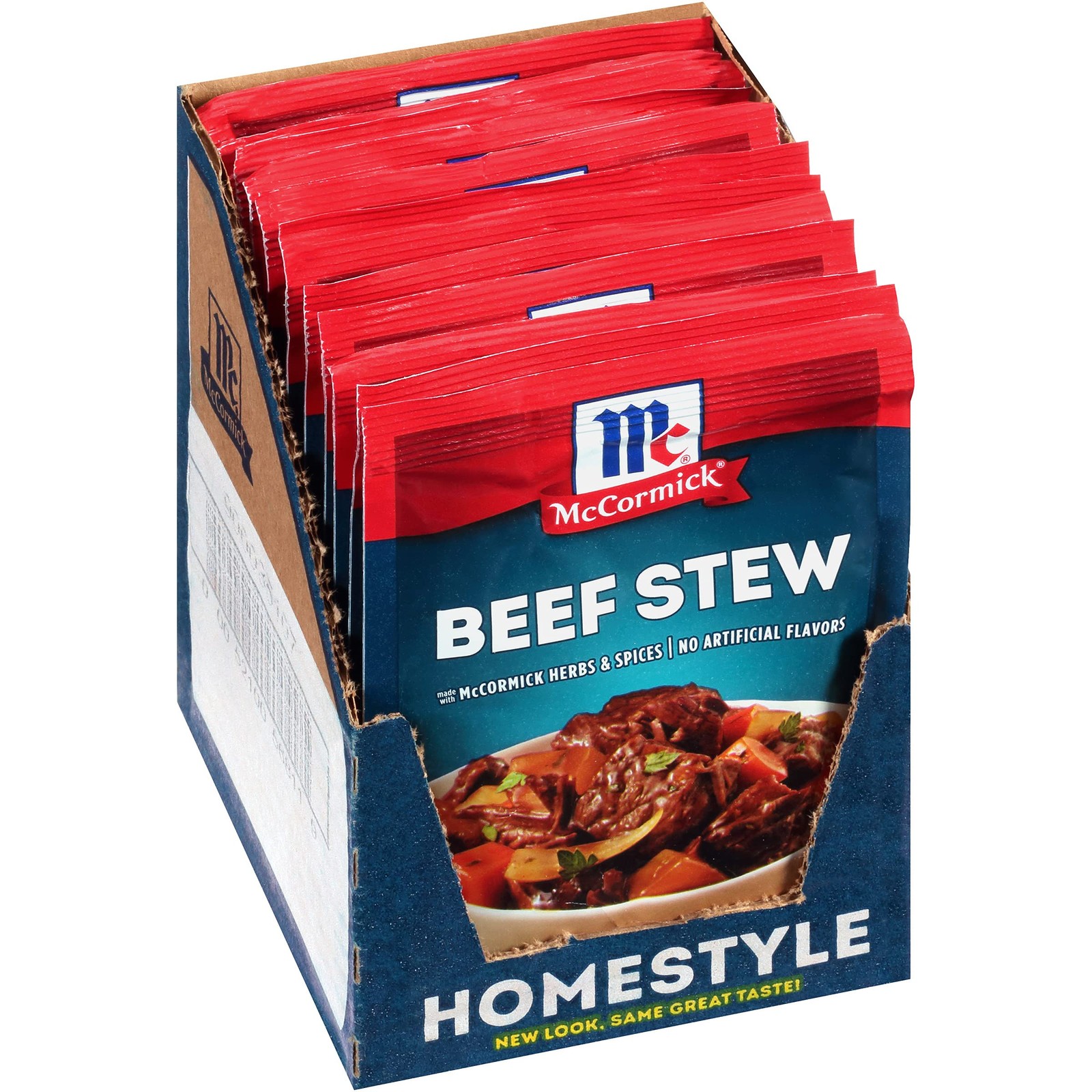 McCormick Beef Stew Seasoning Mix, 1.5 oz Ounce (Pack of 12), Multicolor