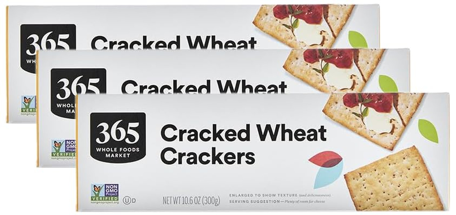 , Cracker Cracked Wheat, 10.6 Ounce (Pack of 3)