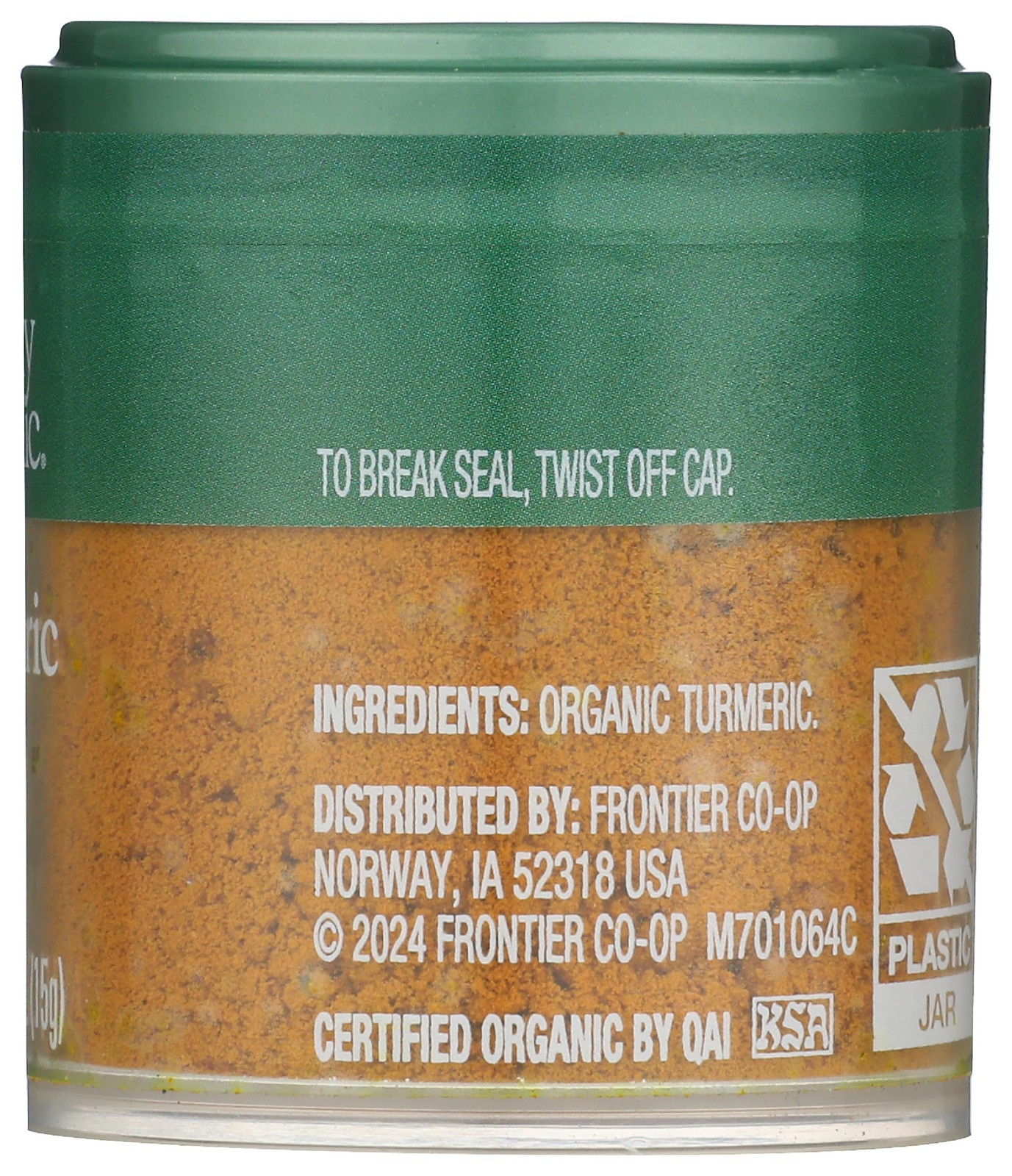 , Mini Ground Turmeric, .53 oz