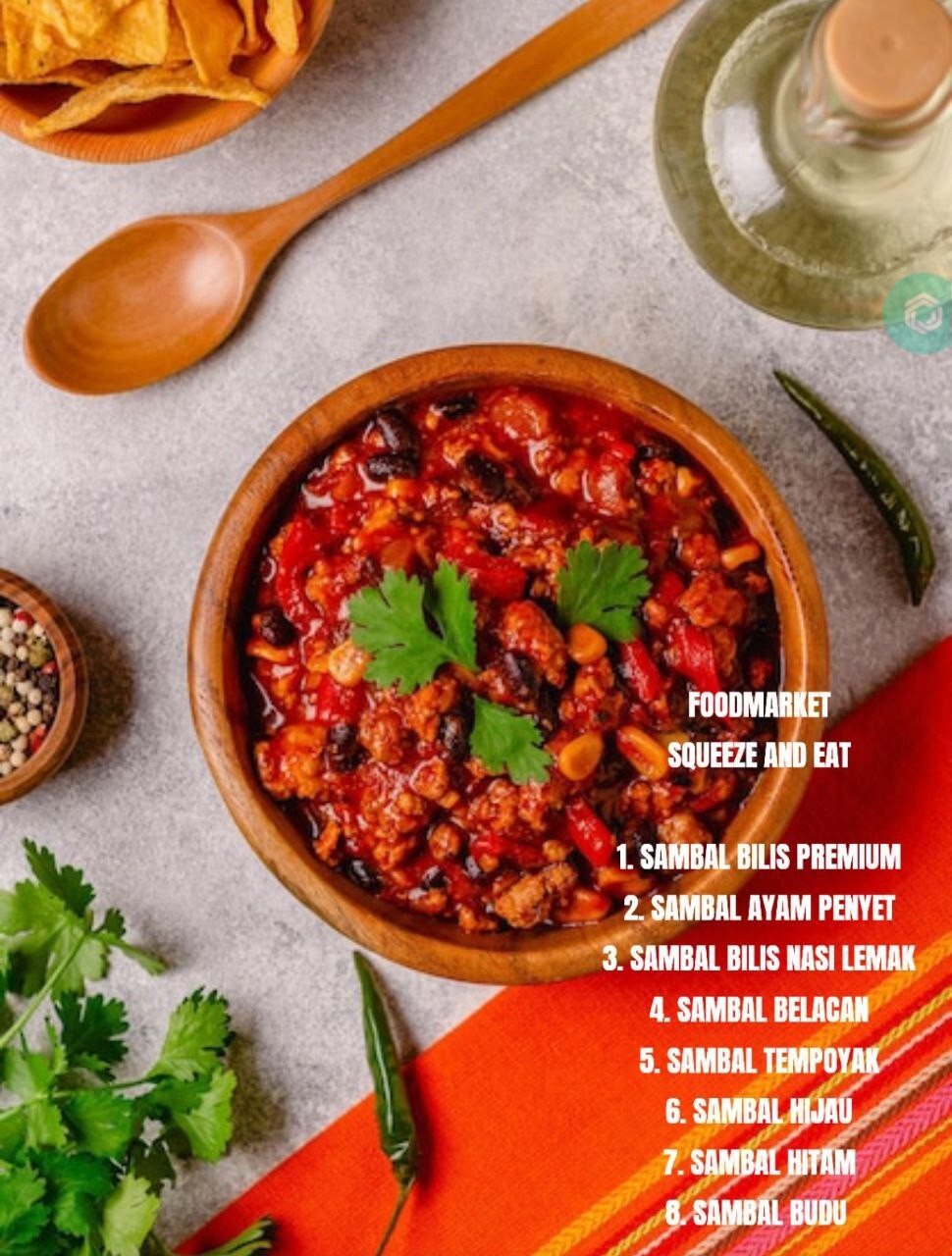 food sambal ayam penyet chilis vegetable sugar onion