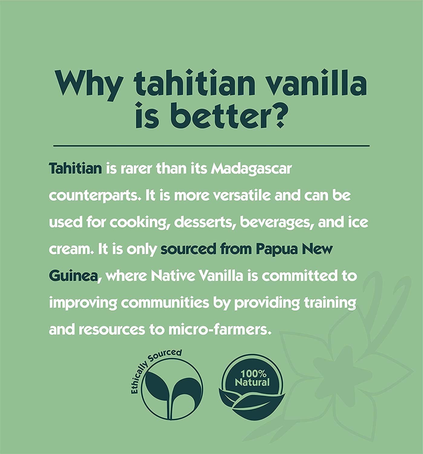 2 oz Vanilla Bean Powder – Raw, Halal, and Versatile for All Recipes
