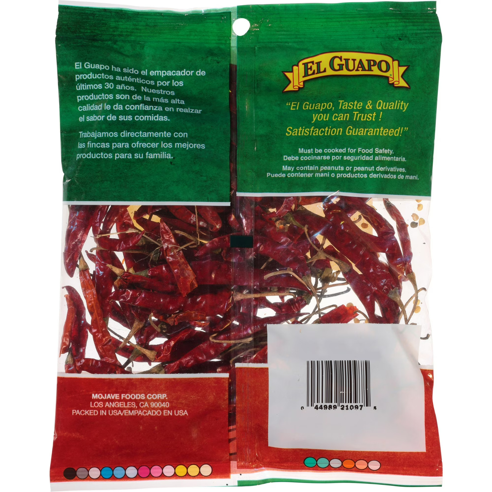 El Guapo Whole Arbol Chili Pods 2 oz Bag – FREE SHIPPING