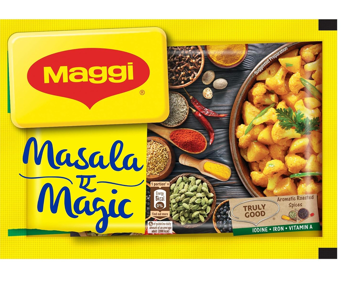 Maggi Magic Masala 6g Indian flavour & Indian Spice Test Pack Of 20