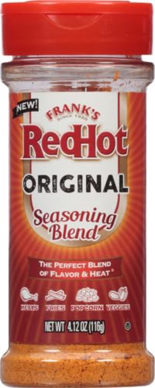 Frank’s RedHot Seasoning Blend, 4.12 oz – Pack of 2 for Flavor Boost