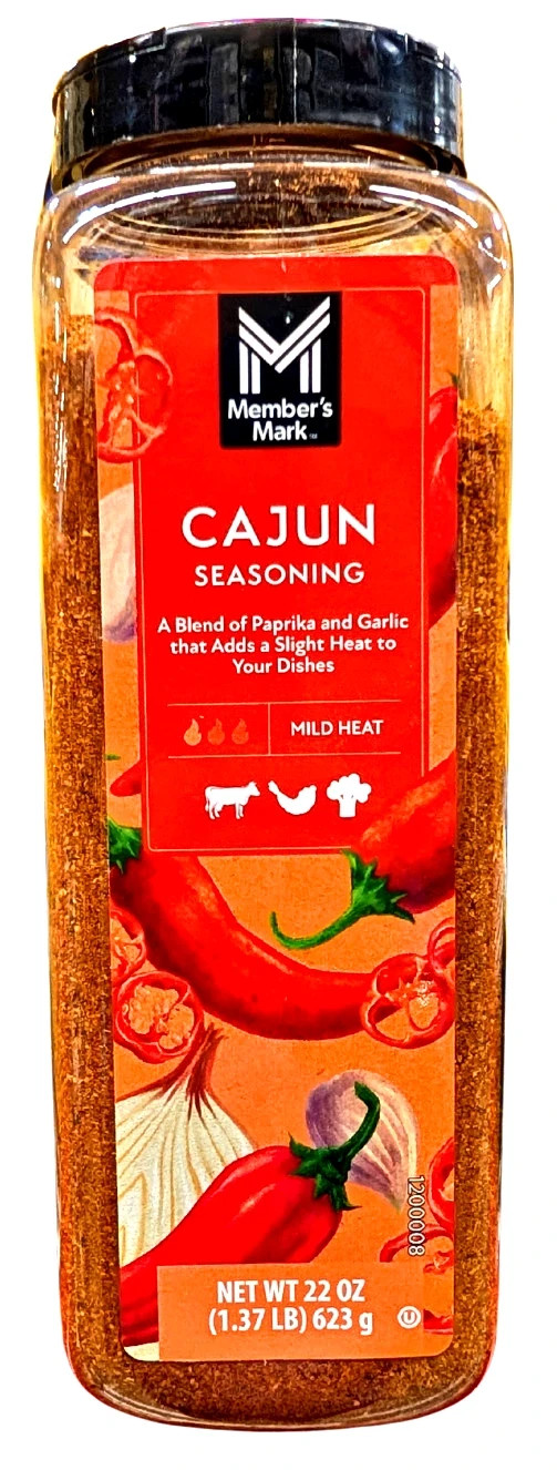 Member’s Mark Cajun Seasoning 22 Oz EXP 07/2028