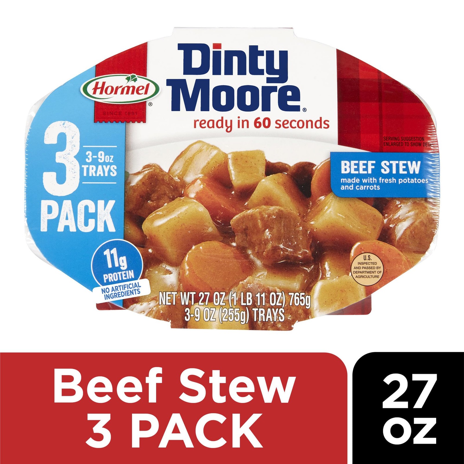 Compleats Dinty Moore Beef Stew, 9 Ounce (Pack of 3) 9