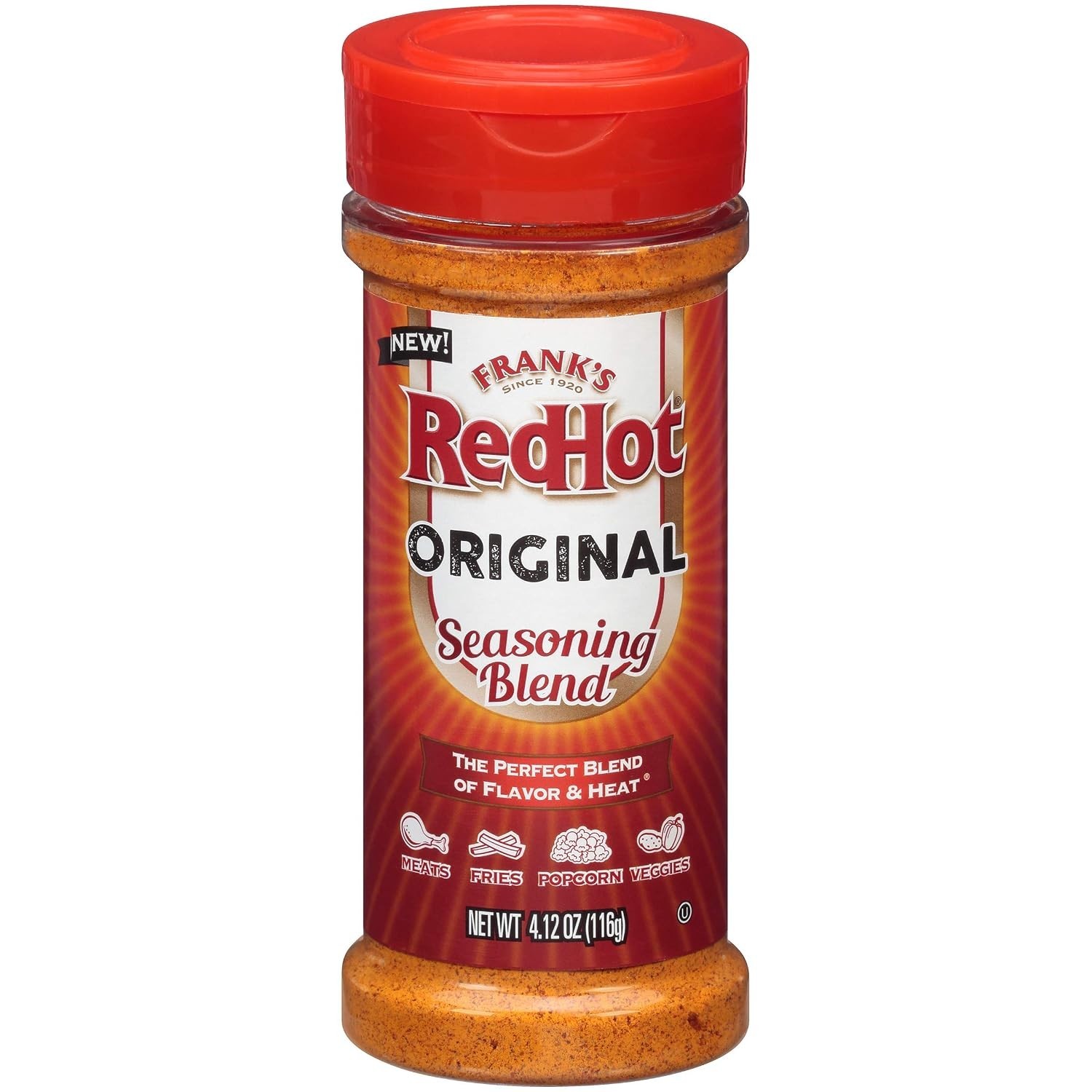 Kosher Frank’s RedHot Seasoning Blend, 4.12 oz – Spice Up Your Dishes