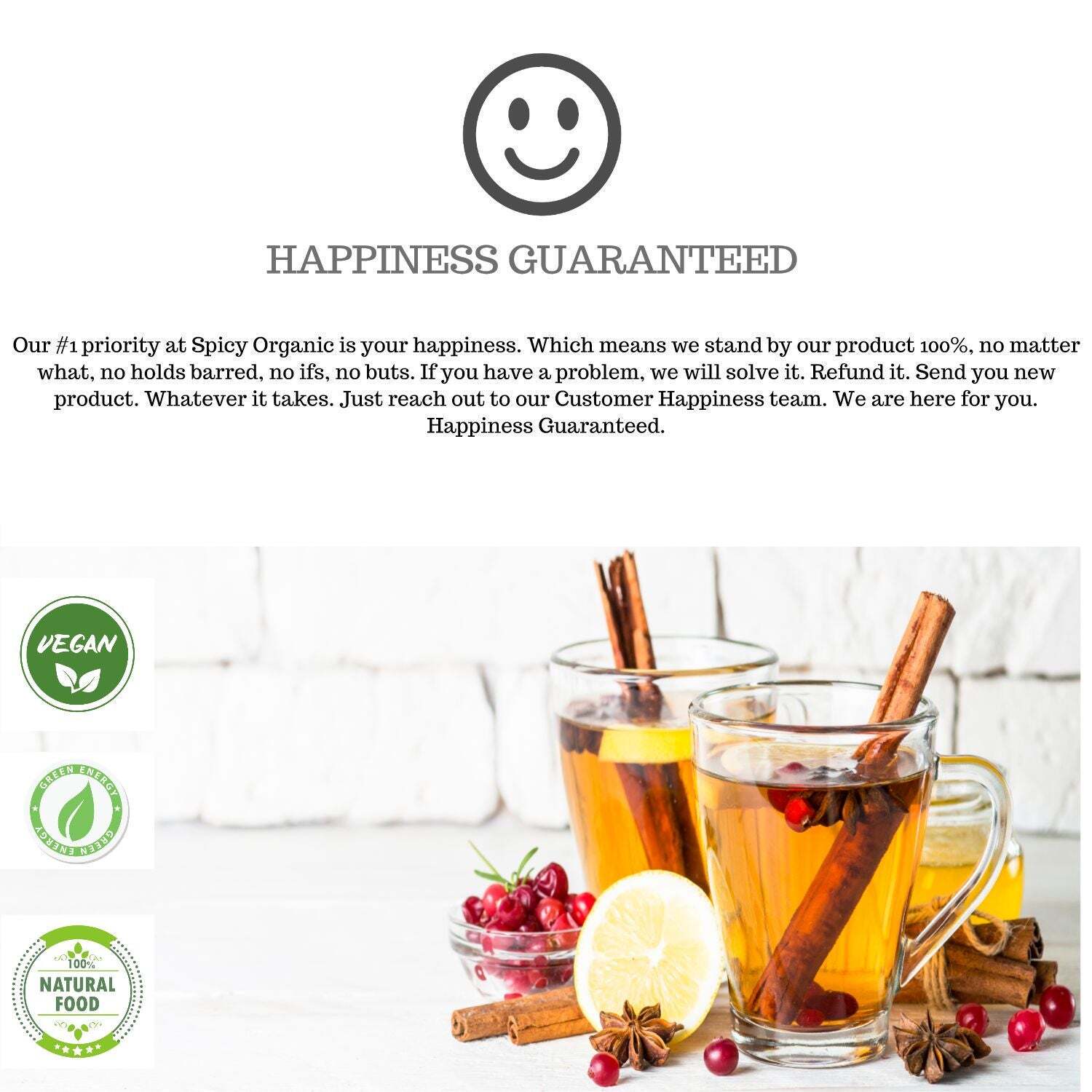 Cinnamon Sticks -USDA Certified Organic-Strong Aroma, Ideal For Cooking & Baking