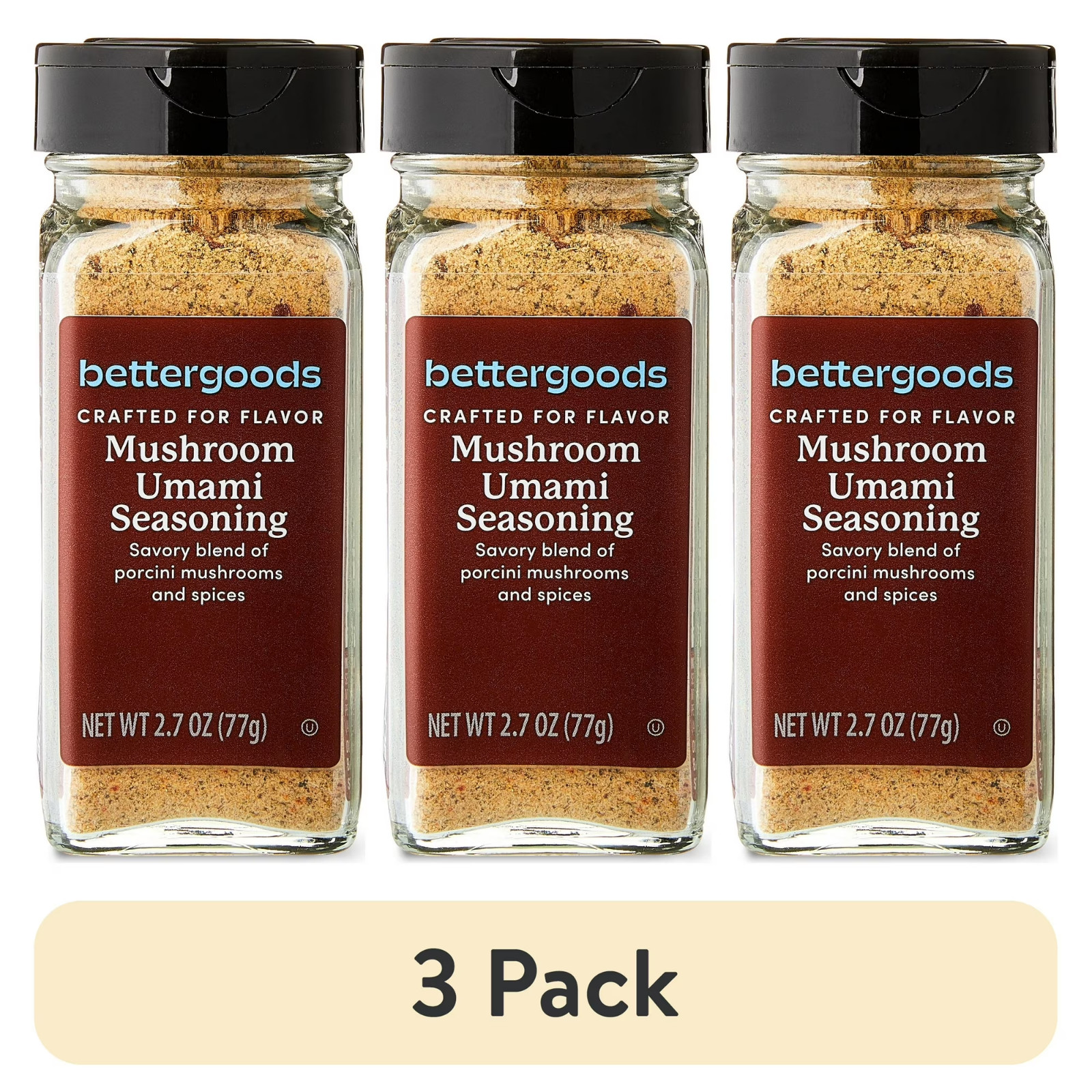 (3 Pack) Mushroom Umami Seasoning Blend, 2.7 oz Each Free Shipping…….