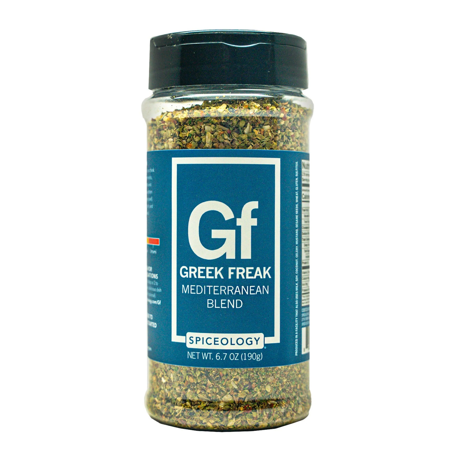 Spiceology Greek Freak Mediterranean Blend, 6.7 oz – Herbs Garlic Tomato Spice