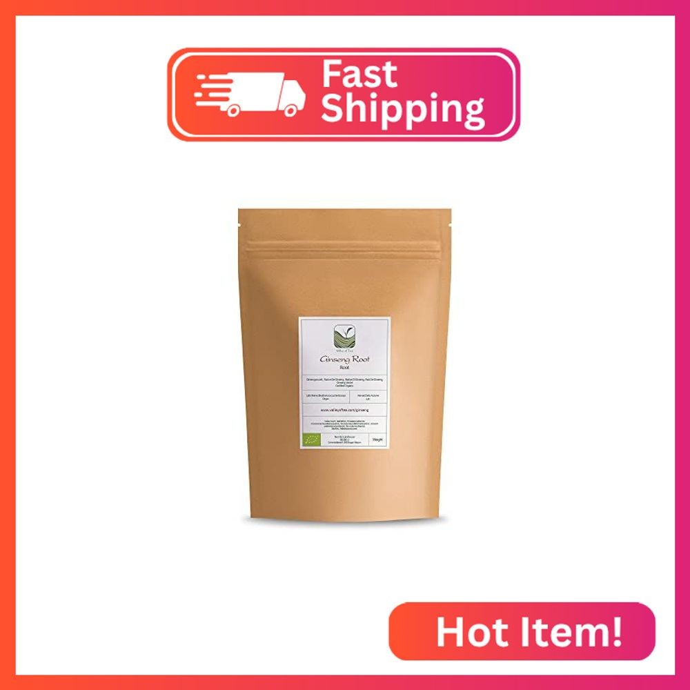 Organic White Ginseng Culinary Spice – Organic Gourmet Quality – 100g