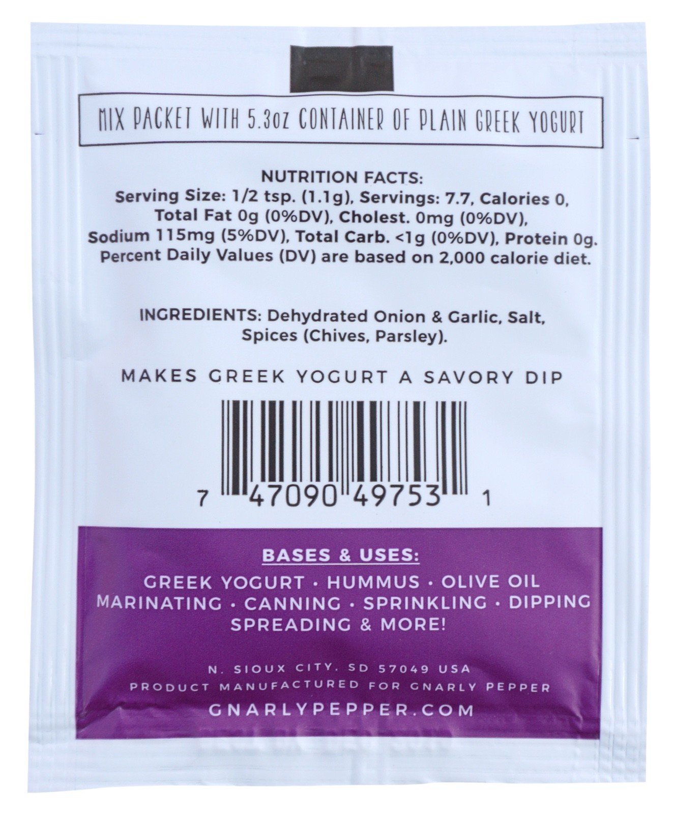 Healthy Onion Dip alternative Mix, Blend, best option, healthier Seasoning,12pk