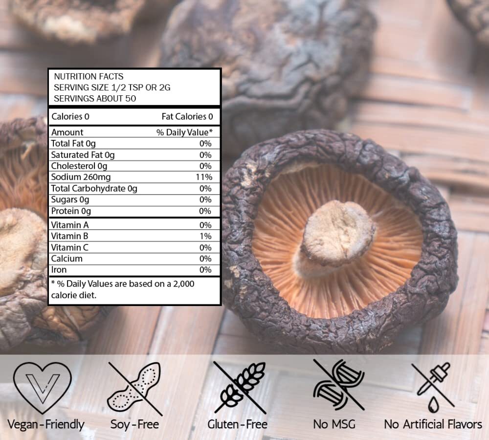 Umami Powder, Made From Shiitake Mushrooms, Add Instant Flavor And Depth T