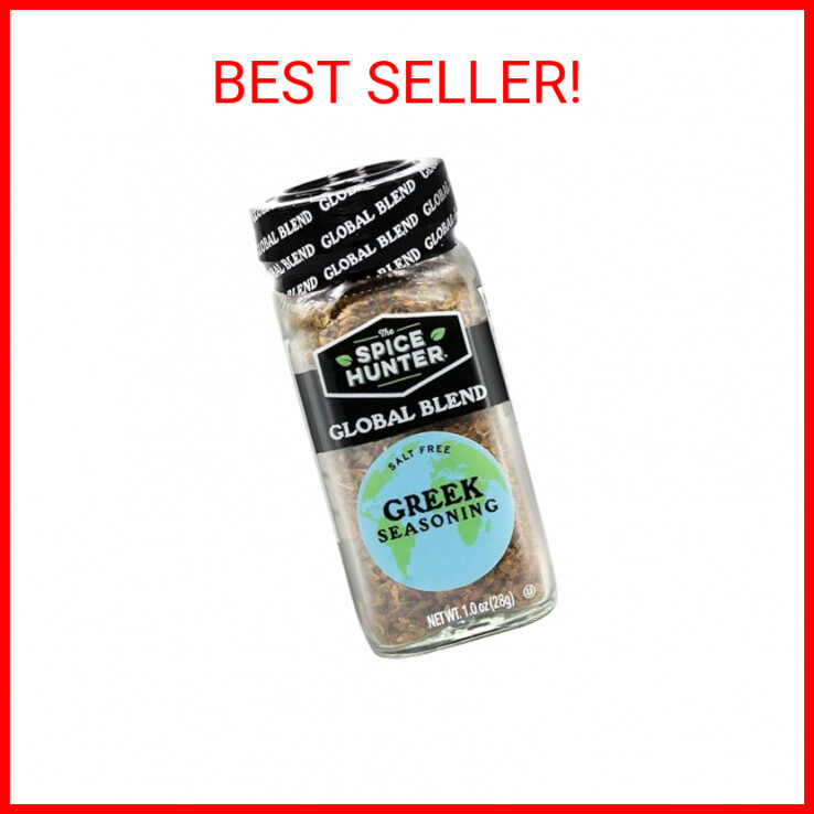 The Spice Hunter Seasoning Blend jar, Greek, 1 Oz