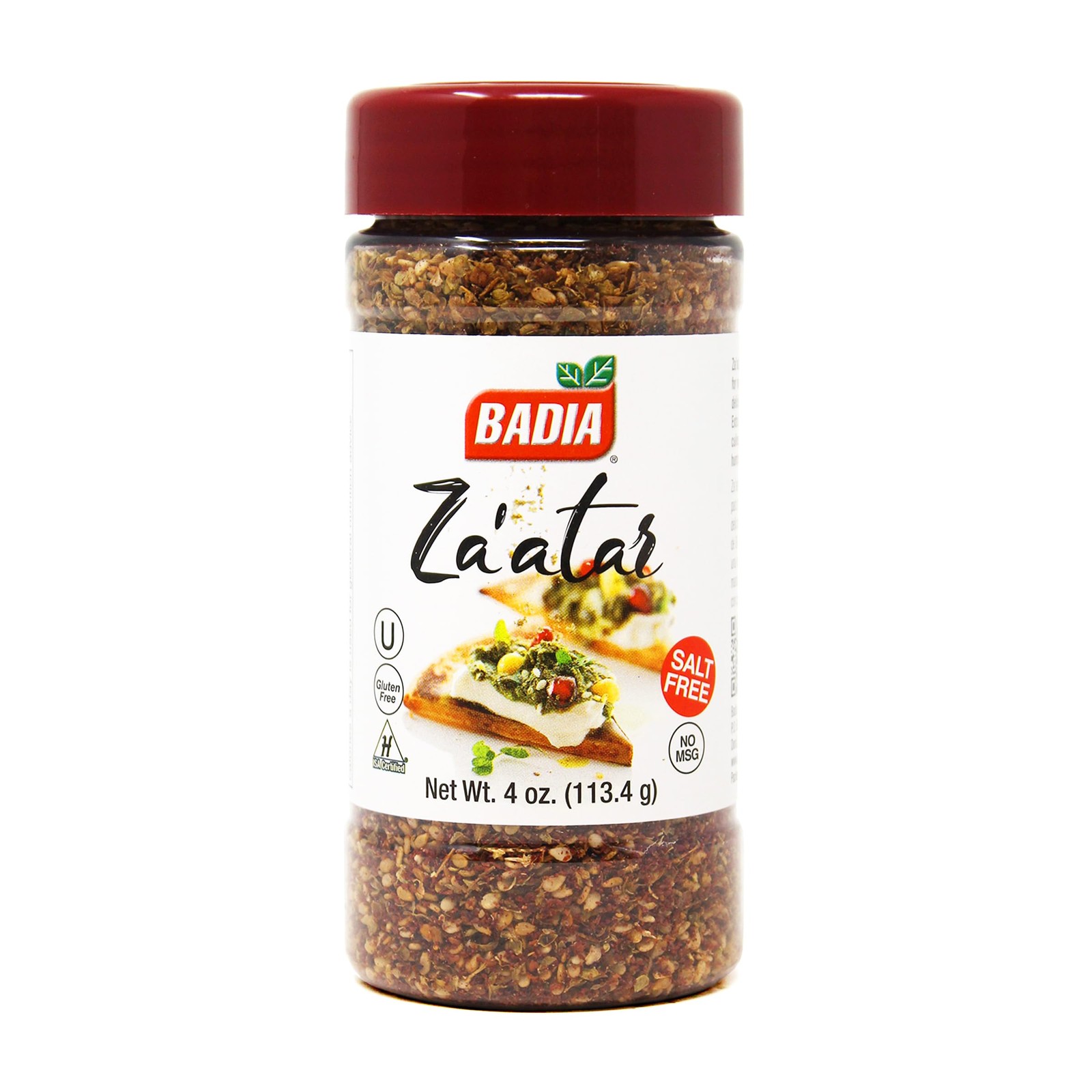 Badia Za’atar Mediterranean Seasoning Zaatar Blend, 4 oz Sesame Seeds, Sumac…