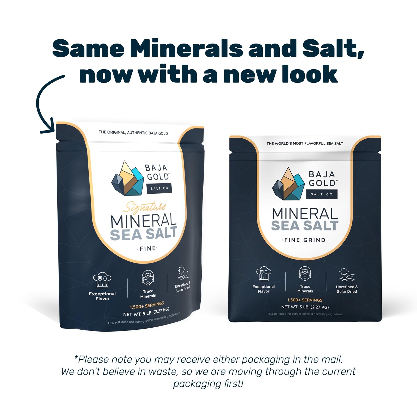 Baja Gold Mineral Sea Salt – Recommended by Gary Brecka – Authentic Fine Grind S