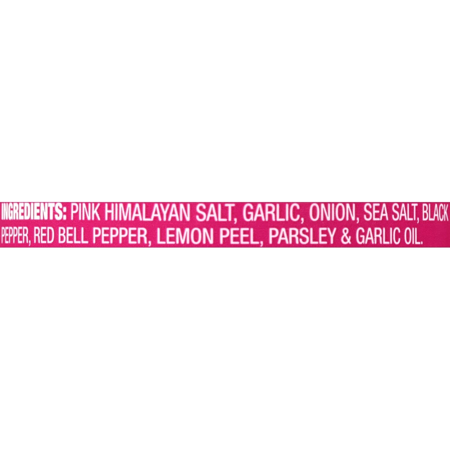 Himalayan Pink Salt with Garlic & Black Pepper 6.5 oz – Seasoning Blend